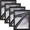 4 Pack Craig Frames Wiltshire 200 Ebony Picture Frame